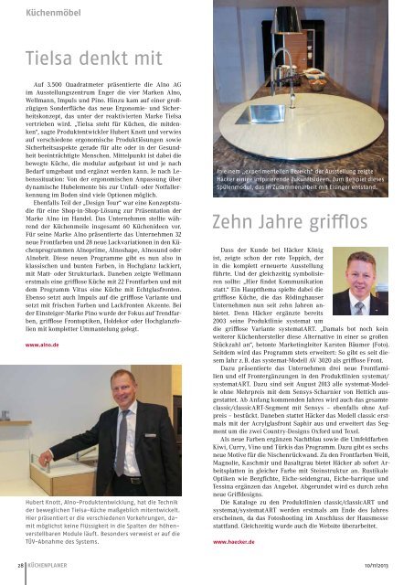 Küchenplaner - Ausgabe 10/11 2013