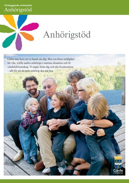 Broschyr - Anhörigstöd - Gävle kommun