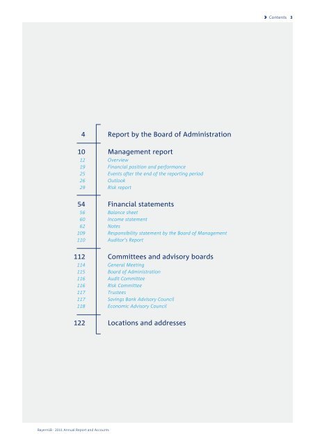 Annual Report 2011 (separate financial statements)