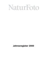 Jahresregister 2000:Jahresregister 2000 - Tecklenborg Verlag