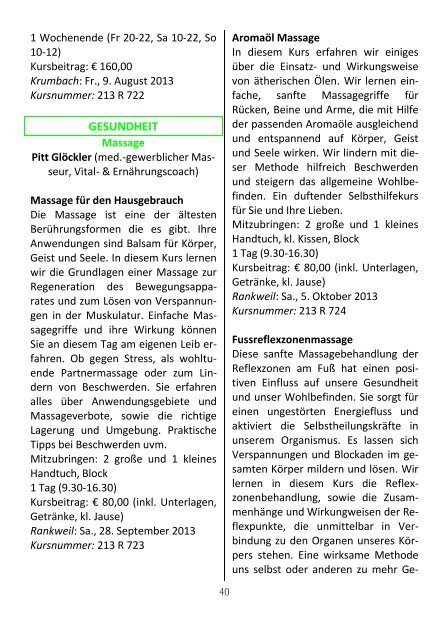 Schlosserhus News Auflage 41