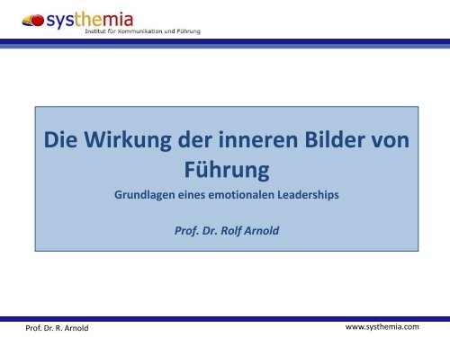Herrn Professor Dr. Arnold - Franz Sales Haus