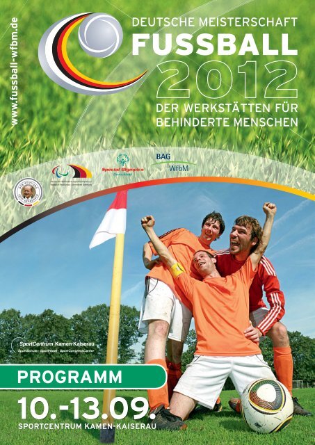 Programm 2012, PDF, 16,7MB - Deutsche Fußball-Meisterschaft der ...