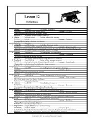 Lesson 1 - nimitz118 - home