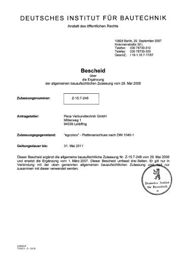 010-Frank-Egcobox-Zulassung.pdf - bei FRINGS Bautechnik!