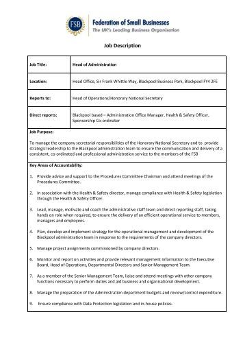 sales support job description