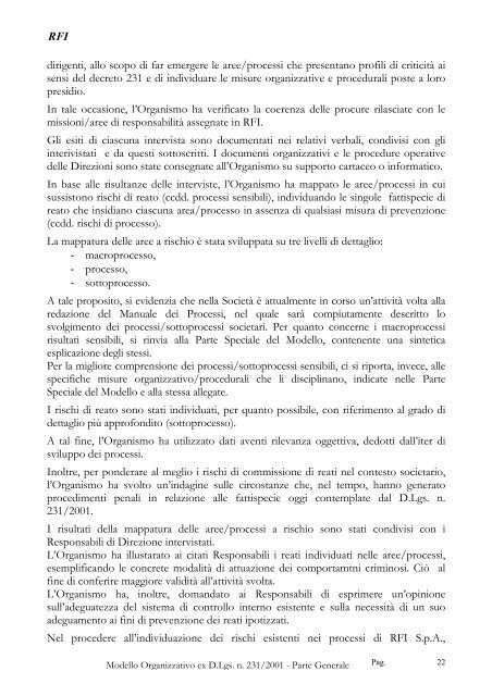 modello organizzativo e di gestione - Trenitalia