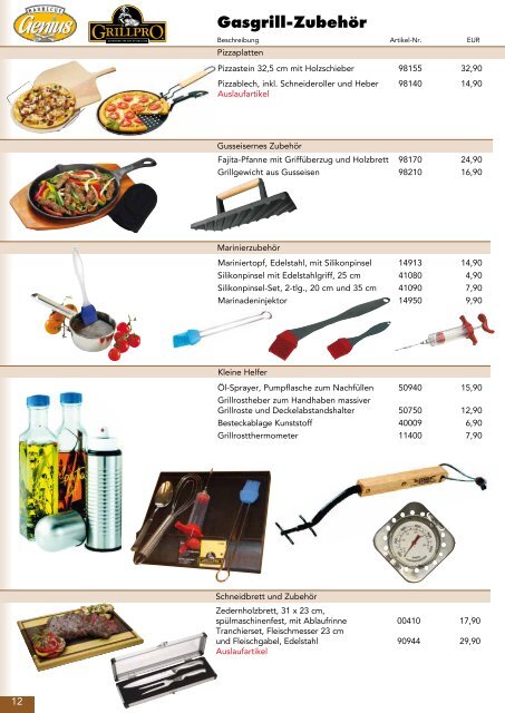 2012 Produkt Katalog - Broil King