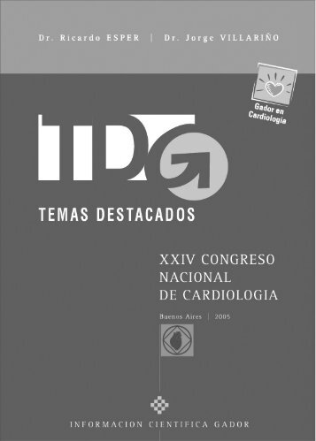 Temas Destacados XXIV Congreso Nacional de ... - Gador SA