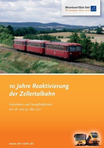10 Jahre Reaktivierung der Zellertalbahn - Historische Eisenbahn ...