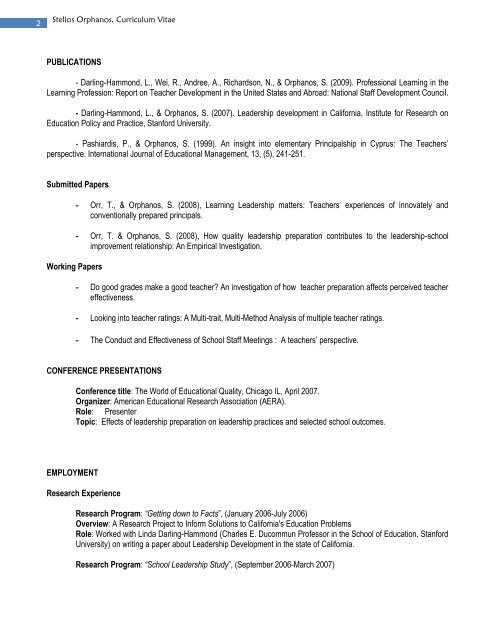 Full CV - Frederick University