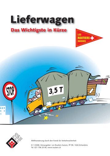 Lieferwagen - Fonds für Verkehrssicherheit FVS