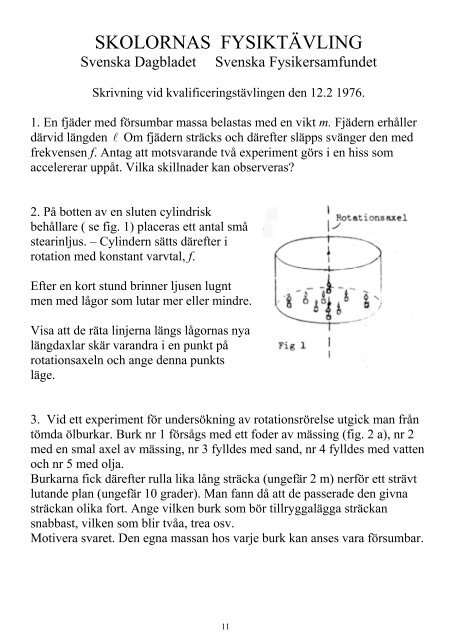 VINNANDE VETANDE - Svenska Fysikersamfundet