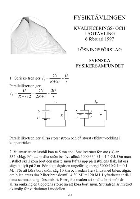 VINNANDE VETANDE - Svenska Fysikersamfundet