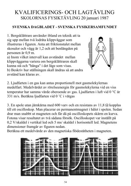 VINNANDE VETANDE - Svenska Fysikersamfundet