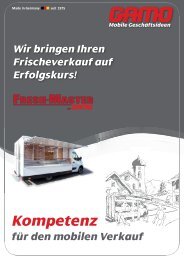 FRESH-MASTER Prospekt - GAMO Fahrzeugwerke GmbH
