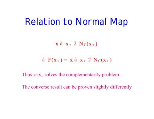 Complementarity Problems: Examples and Preprocessing - Gams