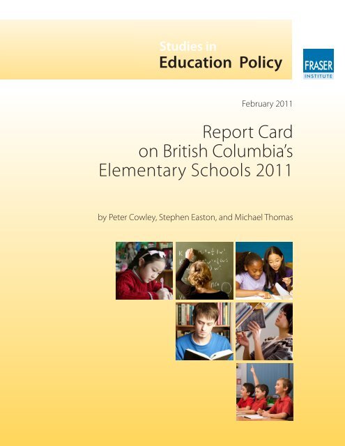 Report Card on British Columbia's Elementary ... - Fraser Institute