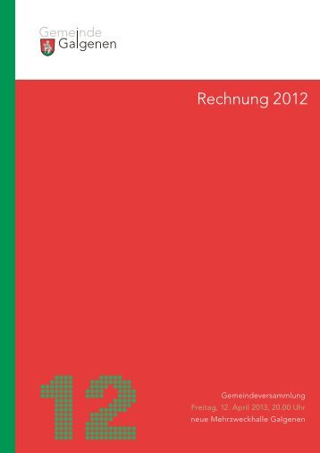 Rechnung 2012 [PDF, 332 KB] - Galgenen