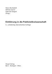 Einführung in die Publizistikwissenschaft - Thomas N. Friemel