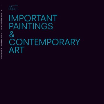 Download PDF catalogue - Art+Object