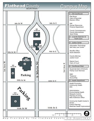 Campus Map - Flathead County, Montana