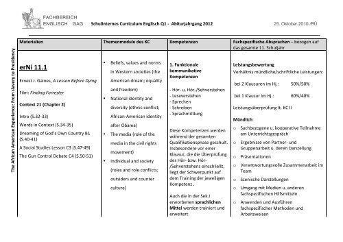 GAG Plan Abitur 2012 erNi