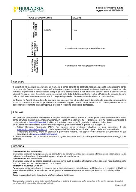 FI 3.2.25 Nowbanking Piccole imprese - Friuladria