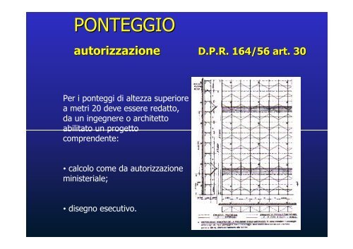 opere provvisionali per vigili - Studio Desiderio