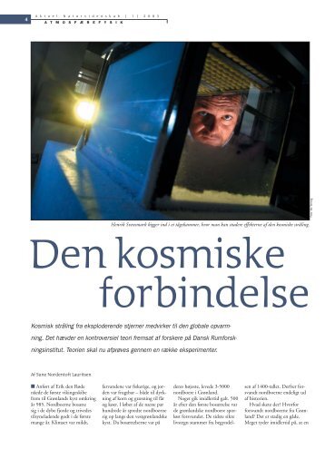 Den kosmiske forbindelse - FYSIKbasen