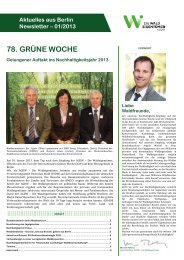 AGDW Newsletter 01-2013 - Forstkammer Baden-Württemberg