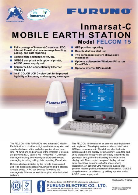 FELCOM 15 Brochure - Mackay Satellite Communications