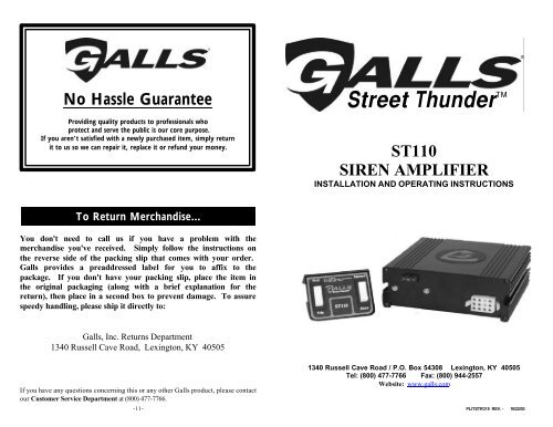 Galls Street Thunder Siren Wiring Diagram from img.yumpu.com