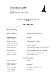 IPP Calendar for Academic Year 2013-14 (pdf) - French