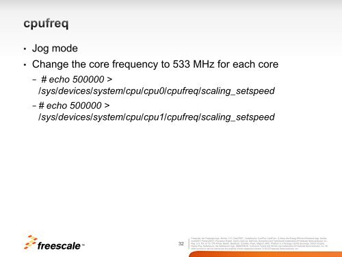 Multicore Expert Series: QorIQ Power Management Technologies