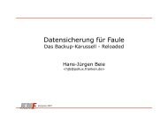 Datensicherung für Faule