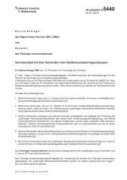 5. Wahlperiode Drucksache 5/5440 07.01.2013 Sachstandsbericht ...