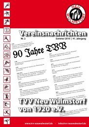 neue tvv mitglieder herzlich willkommen - TVV Neu Wulmstorf von ...