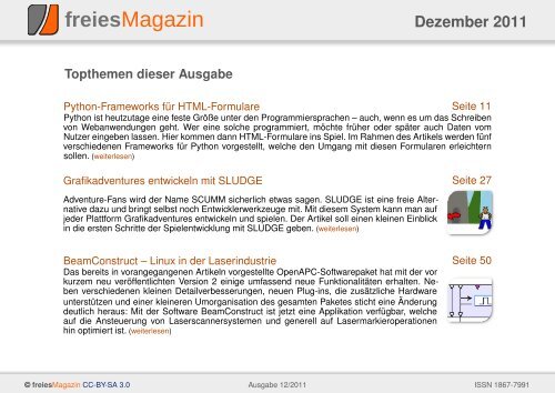 PDF-Version - freiesMagazin