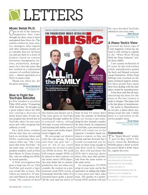 GOLIATH - Music Inc. Magazine