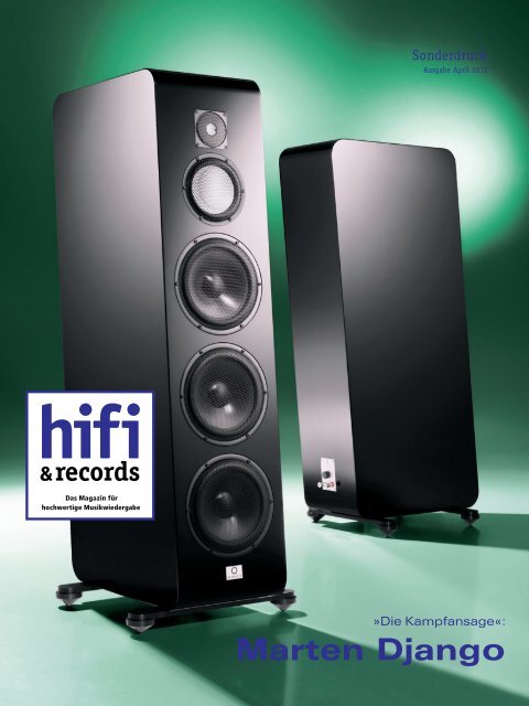 hifi & records Marten Django