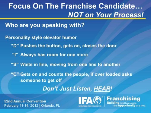 Franchisor Best Practices In the Recruitment Process