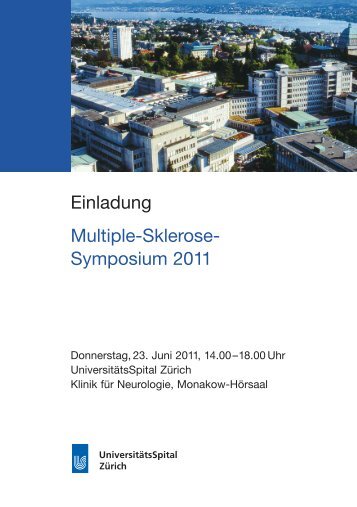 Einladung Multiple-Sklerose- Symposium 2011 - Fortbildung ...