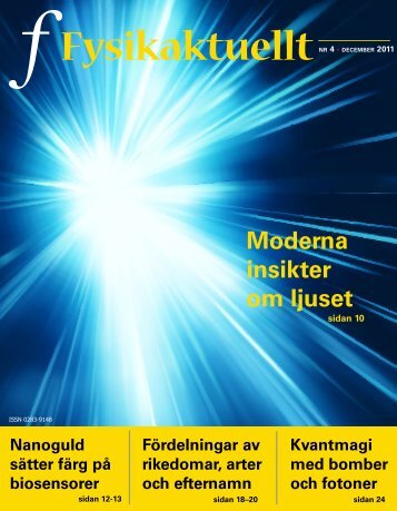 2011-4 - Svenska Fysikersamfundet