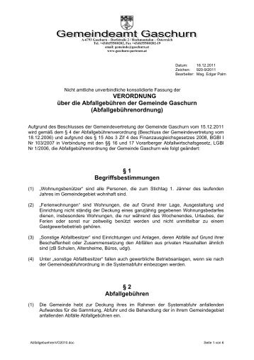 (39 KB) - .PDF - Gemeinde Gaschurn