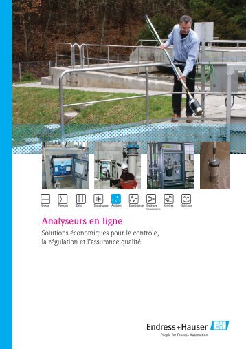 Analyseurs en ligne (PDF 2,7 MB) - Endress+Hauser