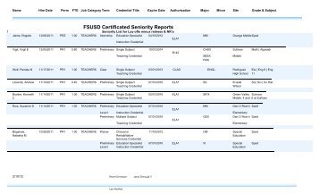 2011-12 Certificated Seniority List Per Settlement Agreement with ...