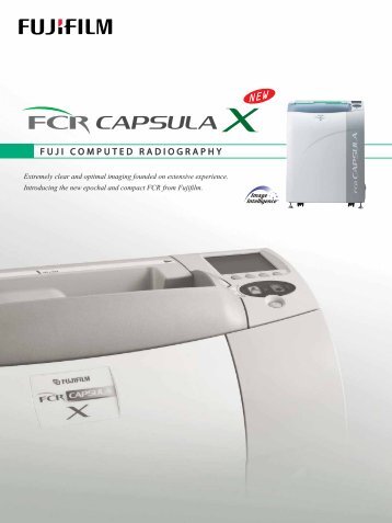 fcr capsula x (pdf:151kb) - Fujifilm