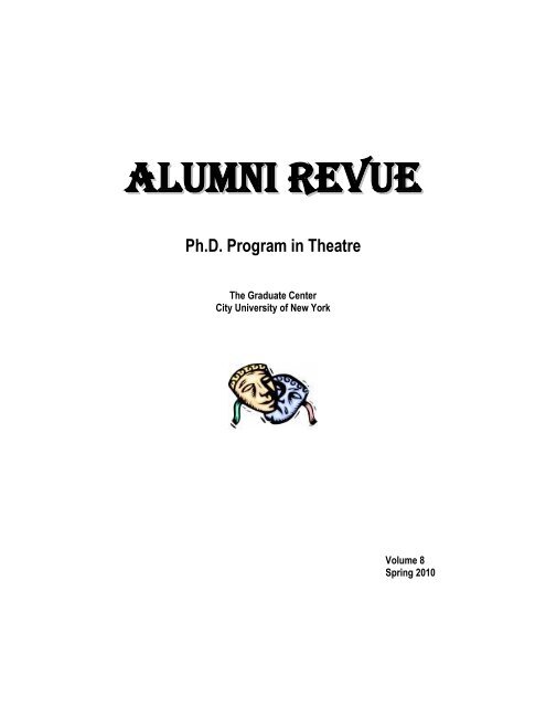 Alumni Revue - CUNY Graduate Center