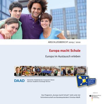 Das Programm “Europa macht Schule” - Daad